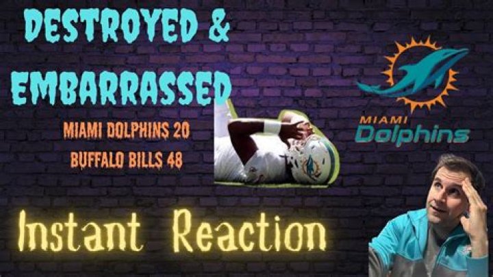 
Miami Dolphins |	Things we learned in Miami Dolphins’ 48-20 loss to the Buffalo Bills	