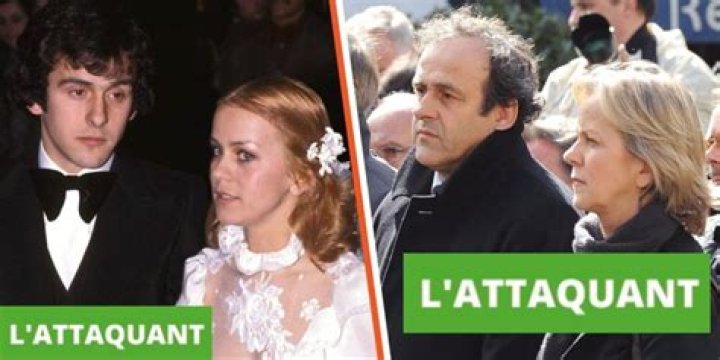 Michel Platini Et Sa Femme