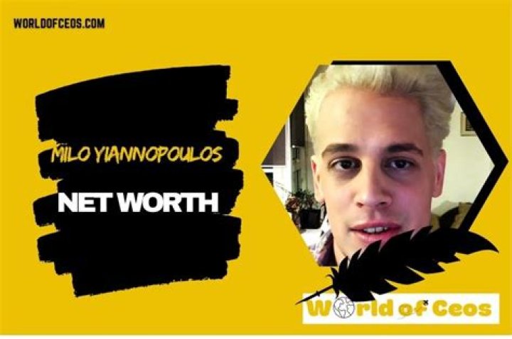 Milo Yiannopoulos Net Worth 2024