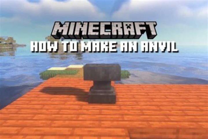Minecraft: How to Make an Anvil