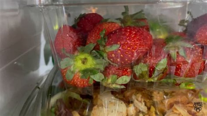 Moldy berry in the container: Is it safe?