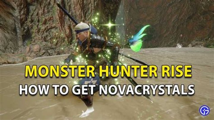 Monster Hunter Rise: How to Get Novacrystals