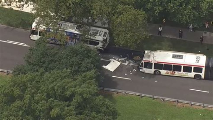 More than a dozen people injured after two SEPTA buses collide in Philadelphia