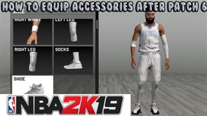 NBA 2K19: How to Equip Accessories