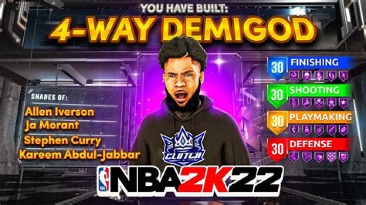 NBA 2K22 Best Demigod Build