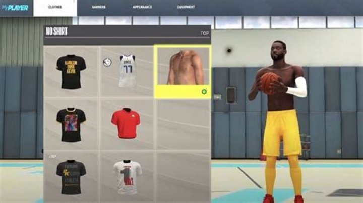 NBA 2K22: How to Take Shirt Off (Go Shirtless)