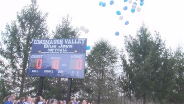 New Conemaugh Valley scoreboard honors former player
