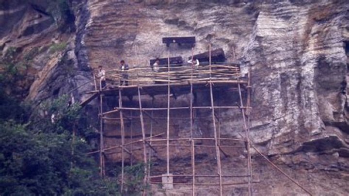 New study sheds light on mysterious hanging coffins in China, Thailand - Xinhua