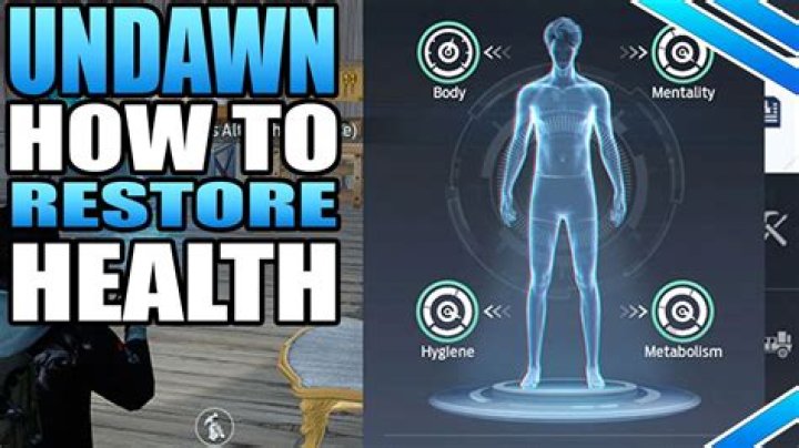New World: How to Restore Health