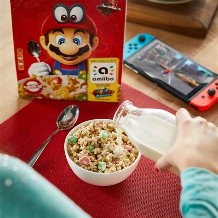 Nintendo’s new Super Mario breakfast cereal is also an amiibo