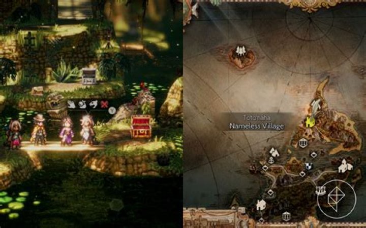 Octopath Traveler 2 inventor skill item locations