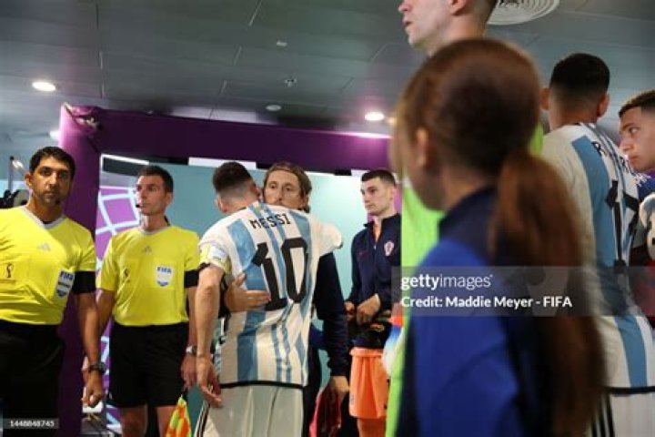 Officials for Argentina vs. Croatia in semi finals of World Cup