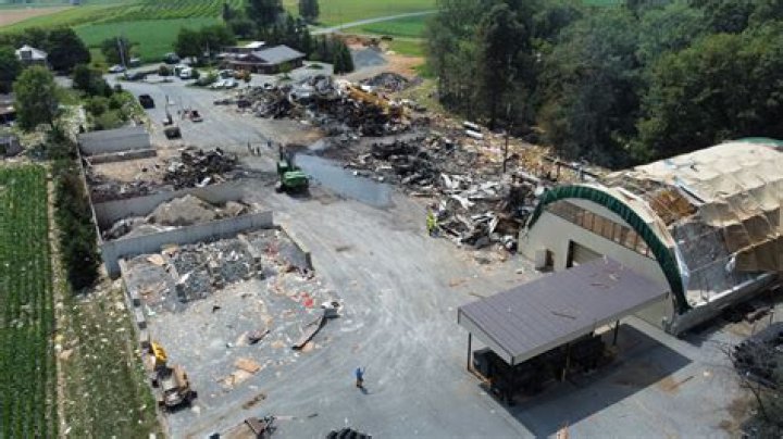 Officials provide update in explosion that destroyed public works building in Lancaster Co