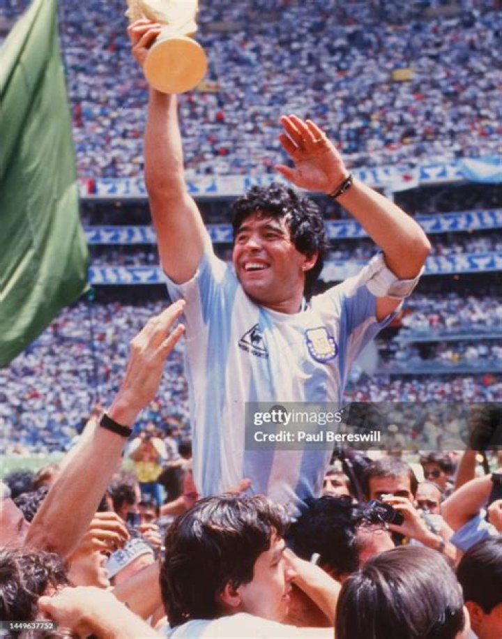 On this day in 1986, Argentina win the World Cup