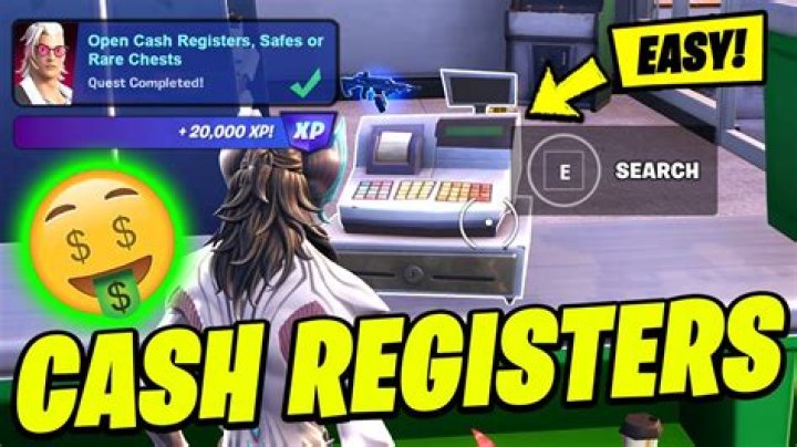 Open Cash Registers, Safes, or Rare Chests