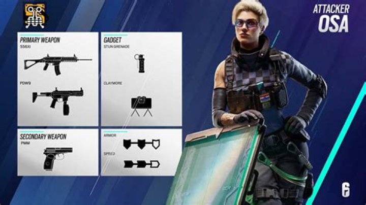Osa revealed as new Rainbow Six attacker in Operation Crystal Guard: gadget, release date