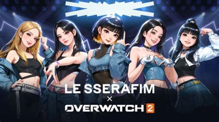 Overwatch 2’s next collab is with K-pop girl group Le Sserafim