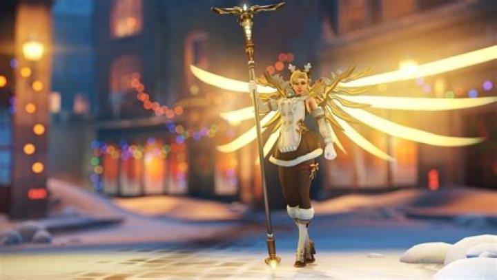 Overwatch player designs perfect Mercy 'jingle' skin for Winter Wonderland event