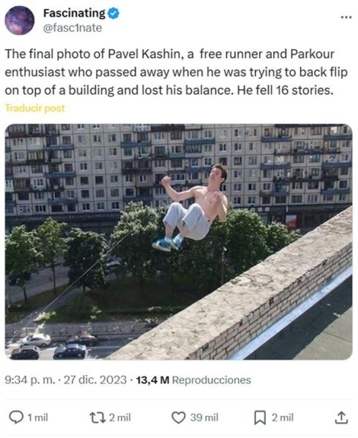 Pavel Kashin Video: Story Of The Failed Freefall That Led To Death