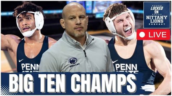 Penn State wrestling wins Big Ten title, 5 win individual titles