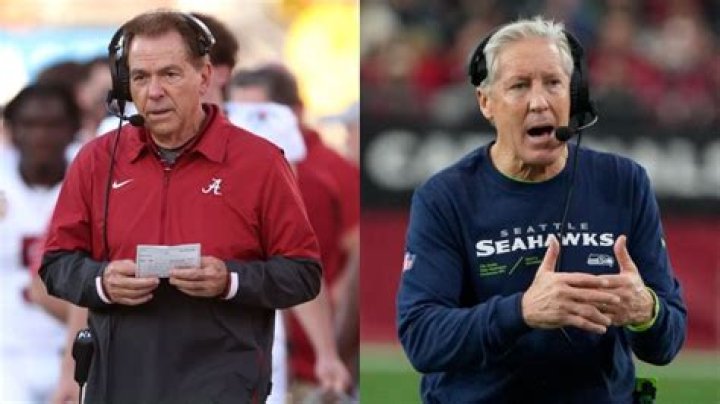 	Pete Carroll, Nick Saban or Urban Meyer?	