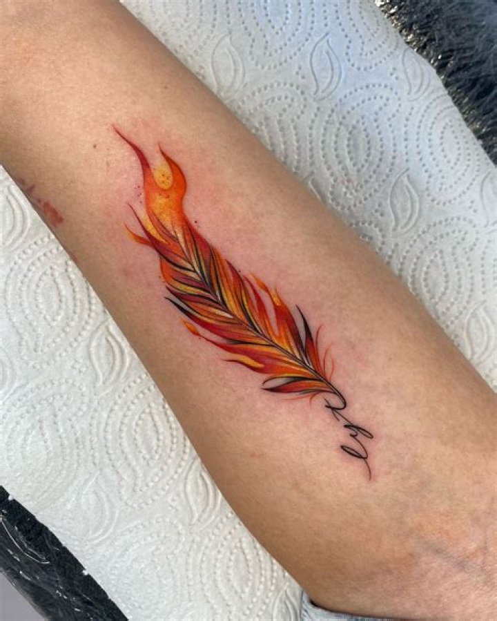 Phoenix Feather Tattoo Meaning: A Symbol Of Rebirth And Transformation