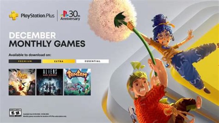 PlayStation Plus December 2021 Free Games Announced