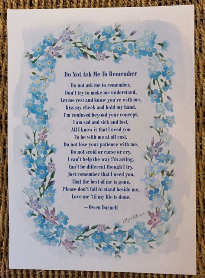 Poems and Poetry | Alzheimer's Society