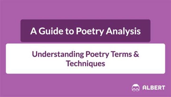 Poetry 101: A beginner's guide to understanding and analysing poems - YP