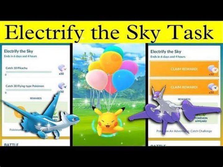 Pokemon Go Electrify the Sky Timed Research tasks & rewards