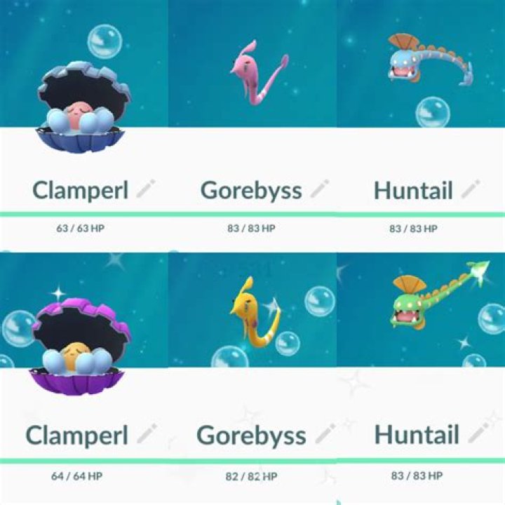 Pokemon GO: How to Evolve Clamperl Into Gorebyss & Huntail