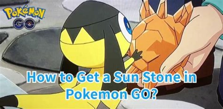 Pokemon GO: How to Get a Sun Stone & What It Does