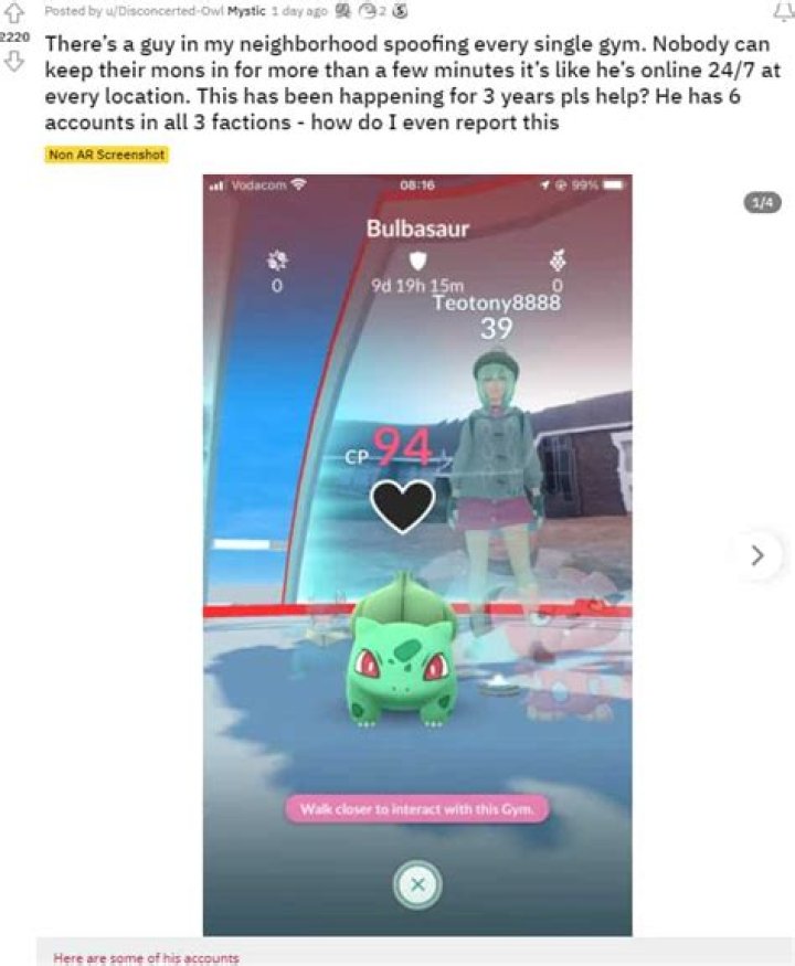 Pokemon Go players demand action as 'spoofer' problem rages on