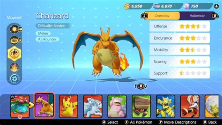 Pokémon UNITE Charizard Build