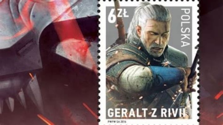 Poland honors The Witcher by putting Geralt on a Stamp