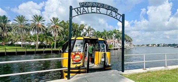 	Pompano Beach water taxi plans advance	