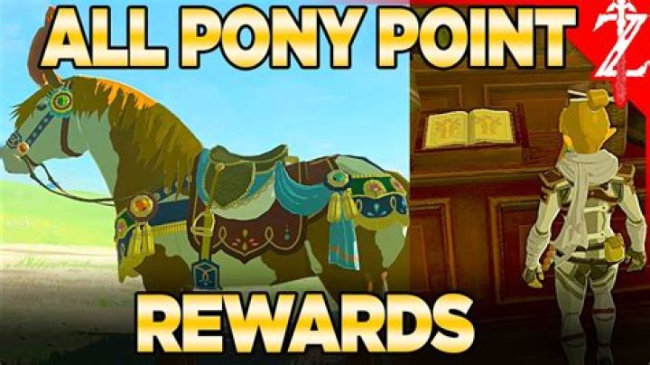 Pony Points rewards list in Zelda: Tears of the Kingdom, explained