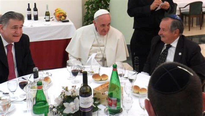 	POPE GOES KOSHER	