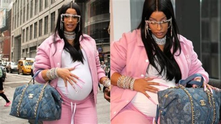 PREGNANT CARDI B INSPIRED BY DAUGHTER TO DO RHYTHMIC GYMNASTICS