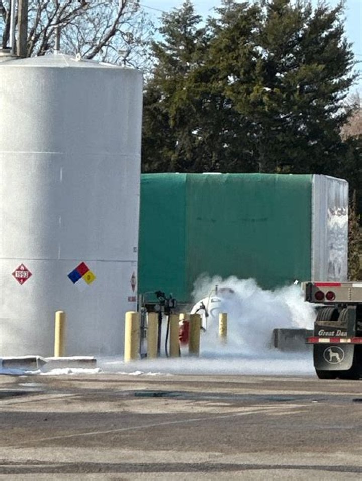 	PROPANE TANK LEAK FORCES EVACUATION	