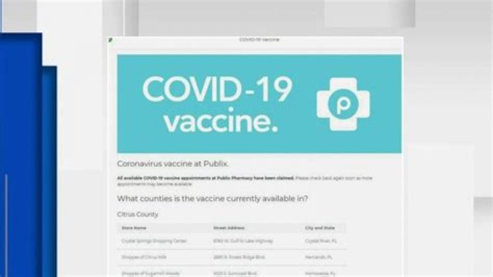	Publix will expand vaccine sign-ups starting next week	