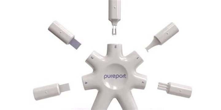 PurePort Is the All-in-One Cleaning Multitool for iPhones and iPads