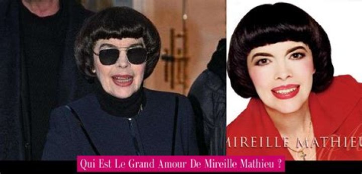 Qui Est Le Grand Amour De Mireille Mathieu ?