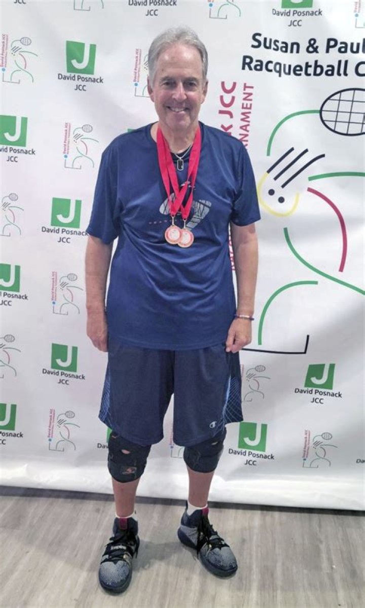 	Racquetball player returns from spinal surgery to win two titles	