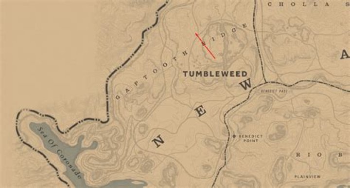 Red Dead Online Blackcurrant Location