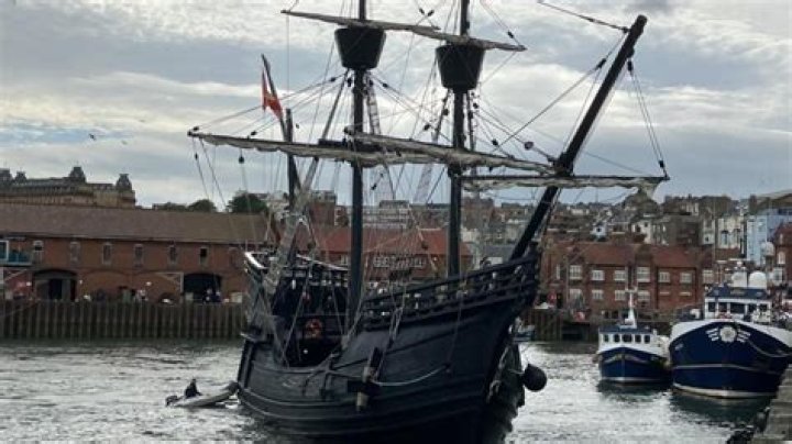 	Replica of 1526 Spanish galleon on view at Fort Lauderdale marina	