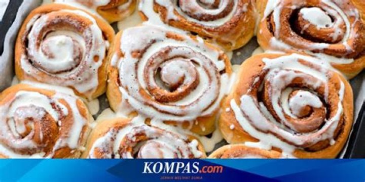 Resep Cinnamon Roll Buatan Rumah, Cocok untuk Sajian Keluarga