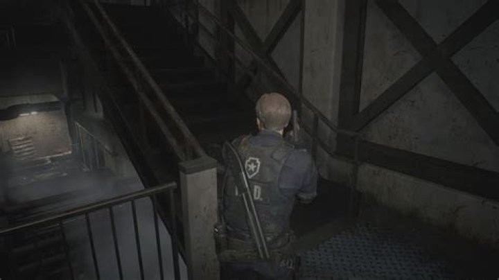 Resident Evil 2 Machinery Room boss fight walkthrough