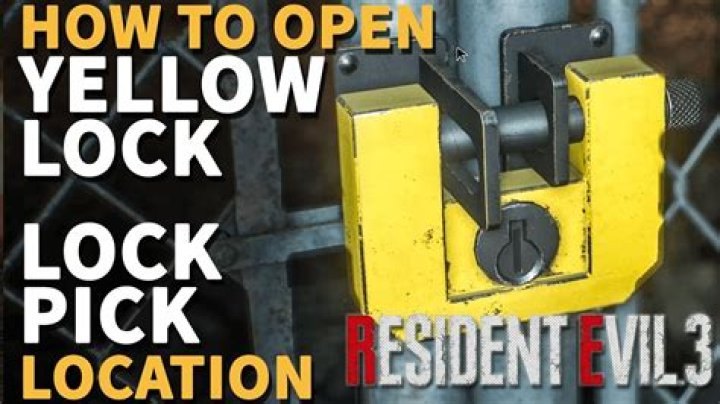 Resident Evil 3: How to Open Yellow Locks