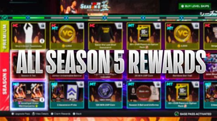 Rewards, MyCareer, MyTeam, and more